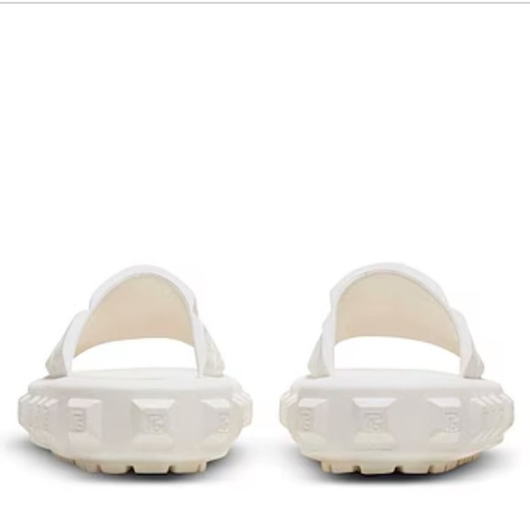 🌷❗️Sale❗️Balmain White Ari Slides - Picture 2 of 7